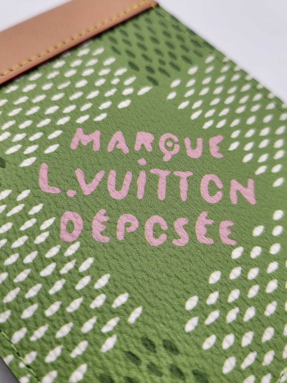 Louis Vuitton Slender Wallet Tyler the Creator Giant Damier Golf, Auth Microchip - Picture 13 of 15